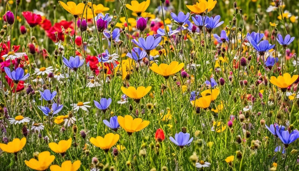 Cup looking flowers in the wild