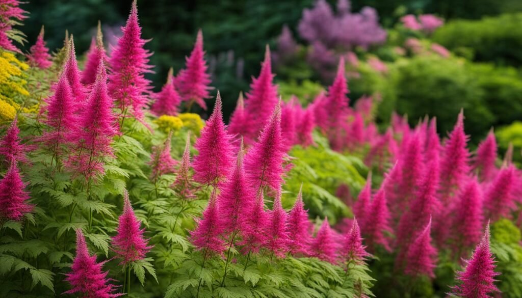 False Goatsbeard and Astilbe