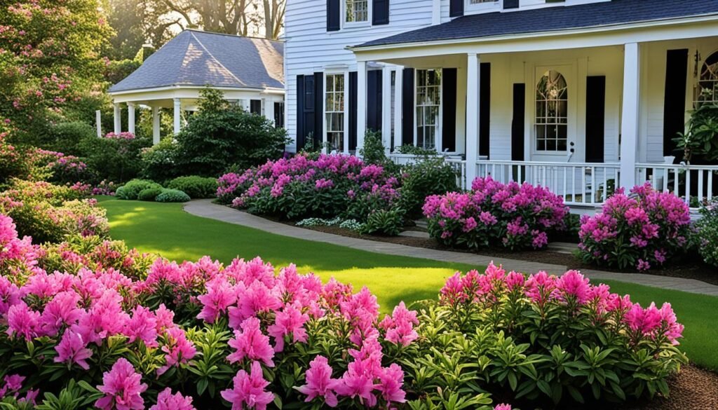 azalea garden design