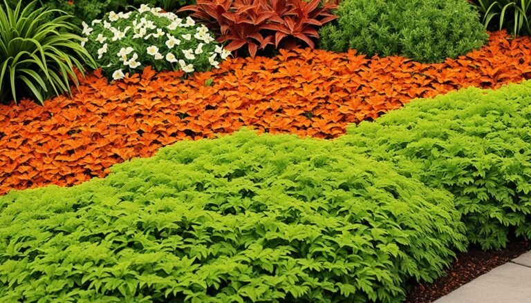 orange ground cover plants