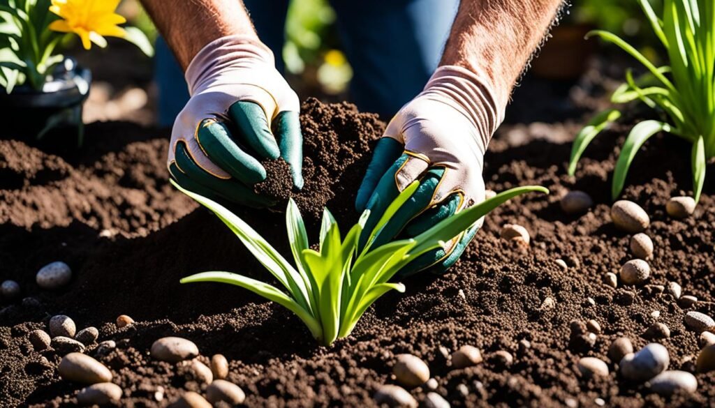 planting black wizard lilies