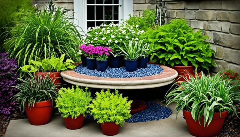 plants for shallow pots outdoor