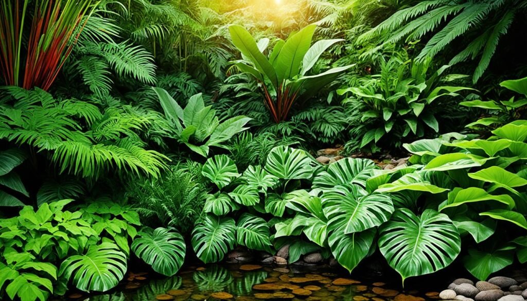 tropical foliage for landscapes