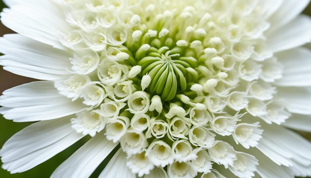 white scabiosa