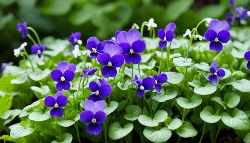 wild violets