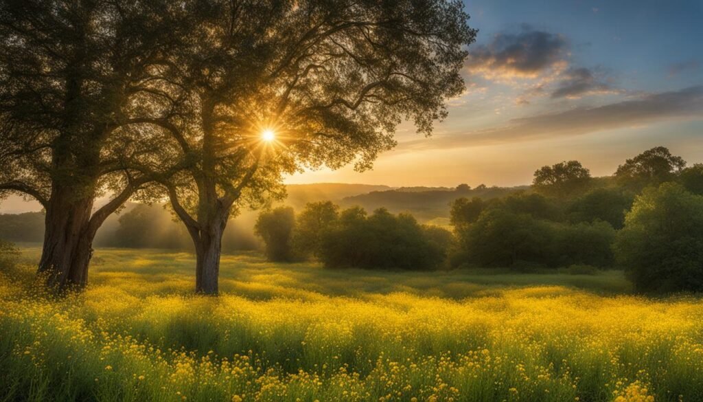 wildflower field