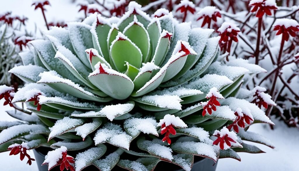 winter care for red vine succulents