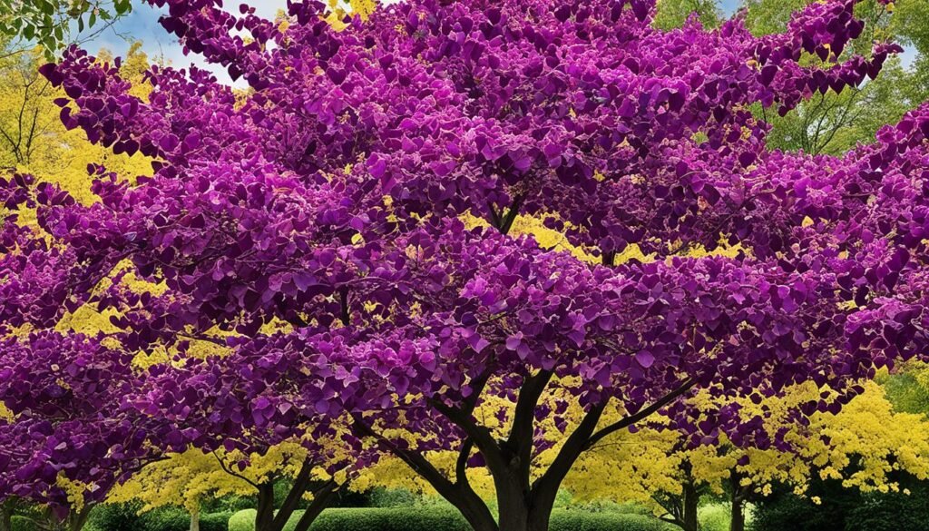 Cercis canadensis 'Hearts of Gold' tree