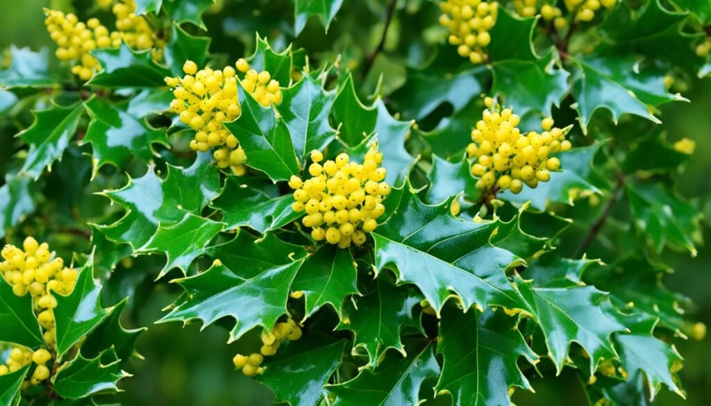 Oregon holly grape