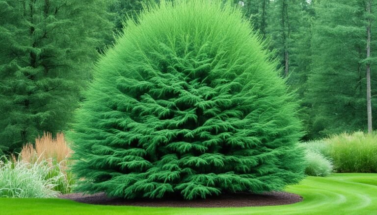 evergreen for wet soil