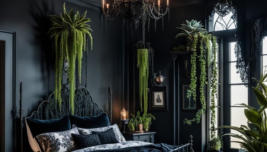 gothic houseplants for bedroom