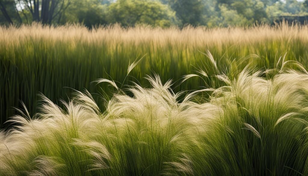 grasses for screening plants