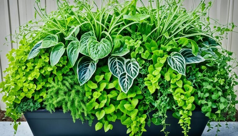 green trailing plants for containers