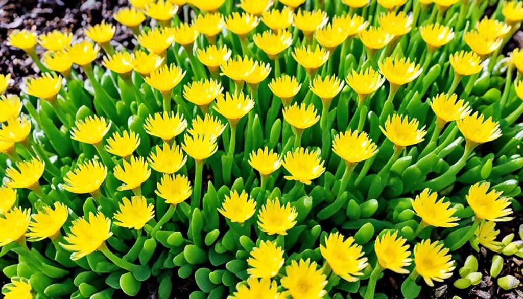 hardy yellow ice plant