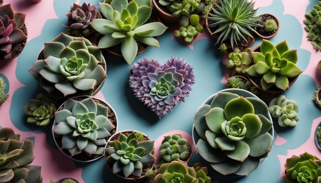 heart-shaped succulent identification