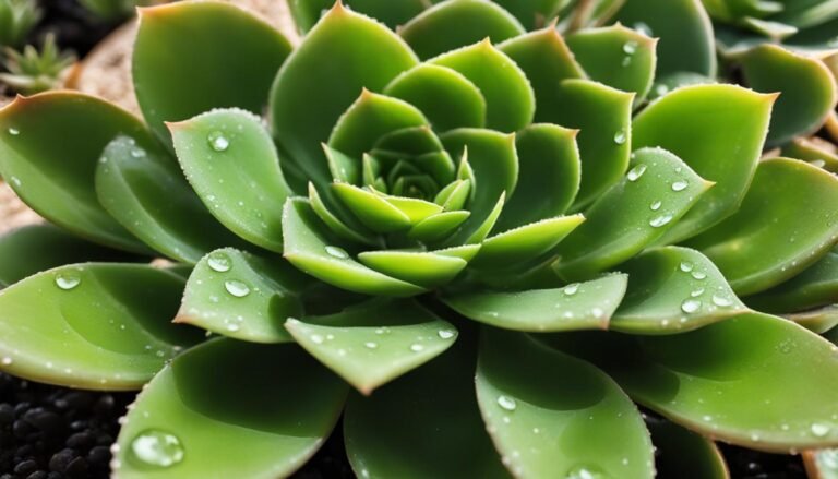 heart-shaped succulent leaves