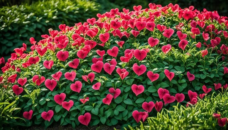 hearts and flowers ground cover