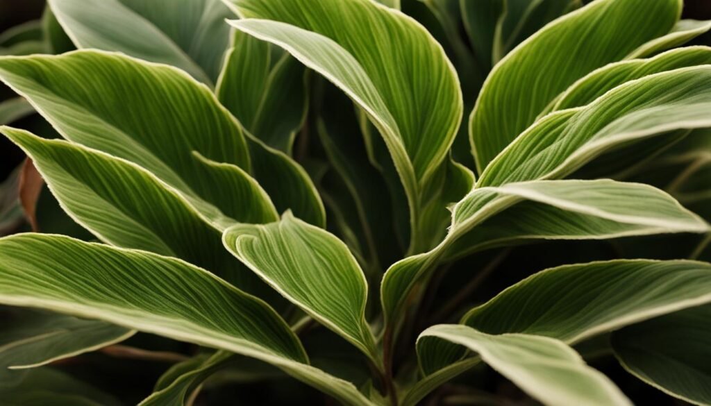 houseplant with fuzzy leaves