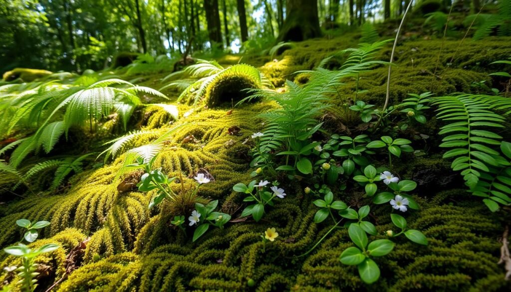 ground cover wet soil