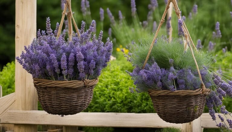 lavender plants for hanging baskets