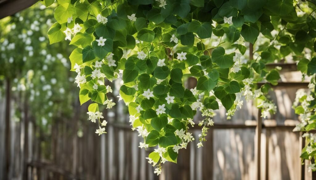 shade-tolerant heart-shaped vine