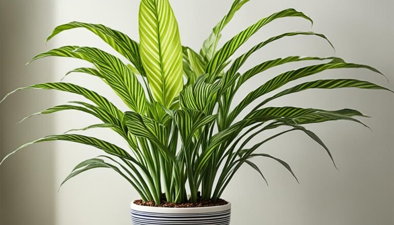 striped houseplant