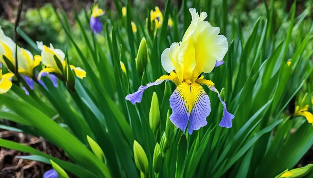 yellow dwarf iris