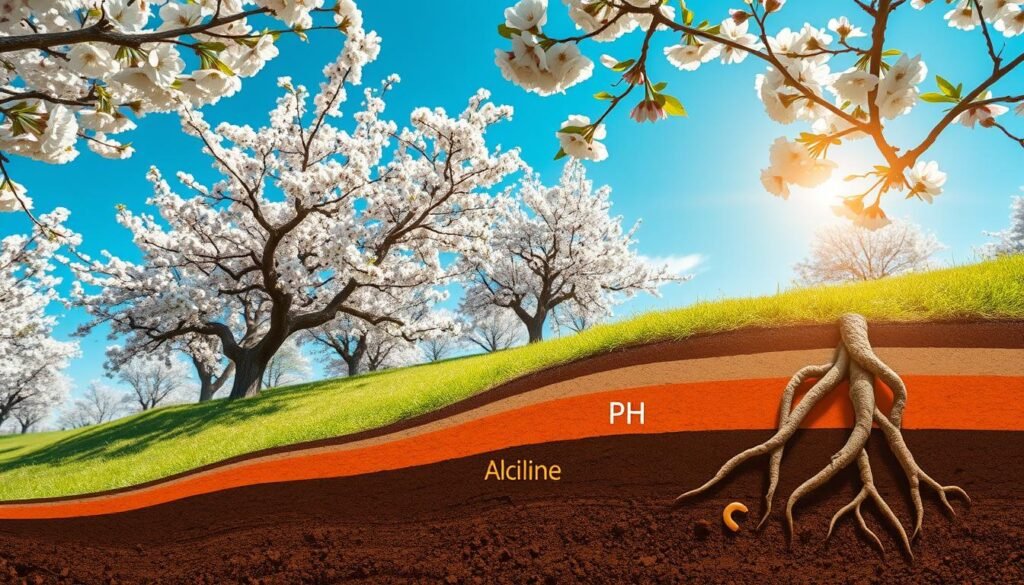 cherry trees acid or alkaline